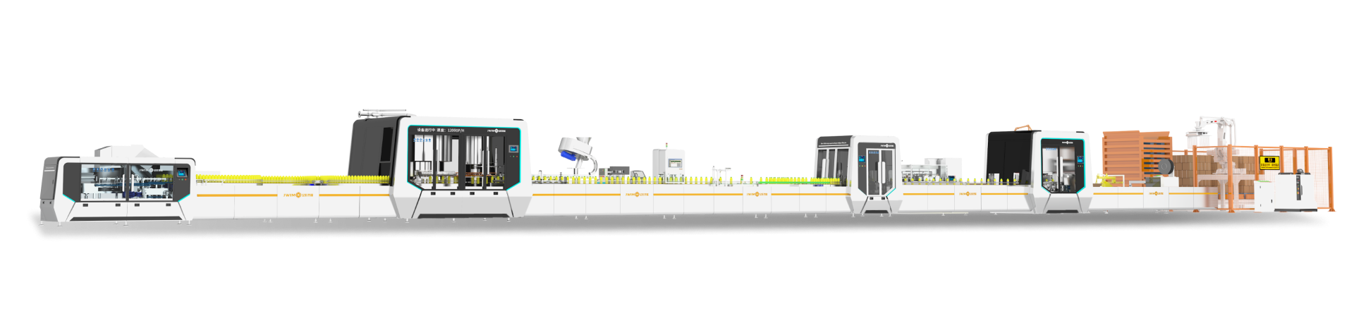 50-1000ml 瓶裝高速智能生產線