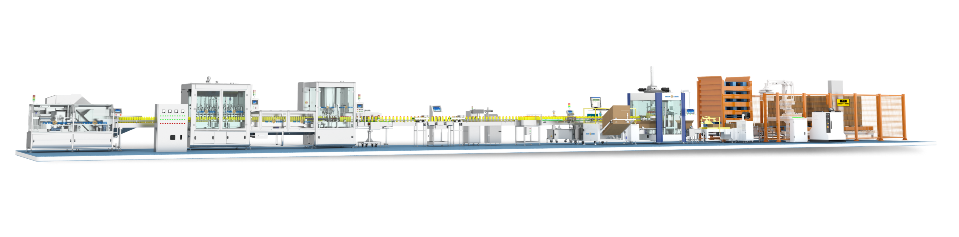50-1000ml 瓶裝標準智能生產(chǎn)線