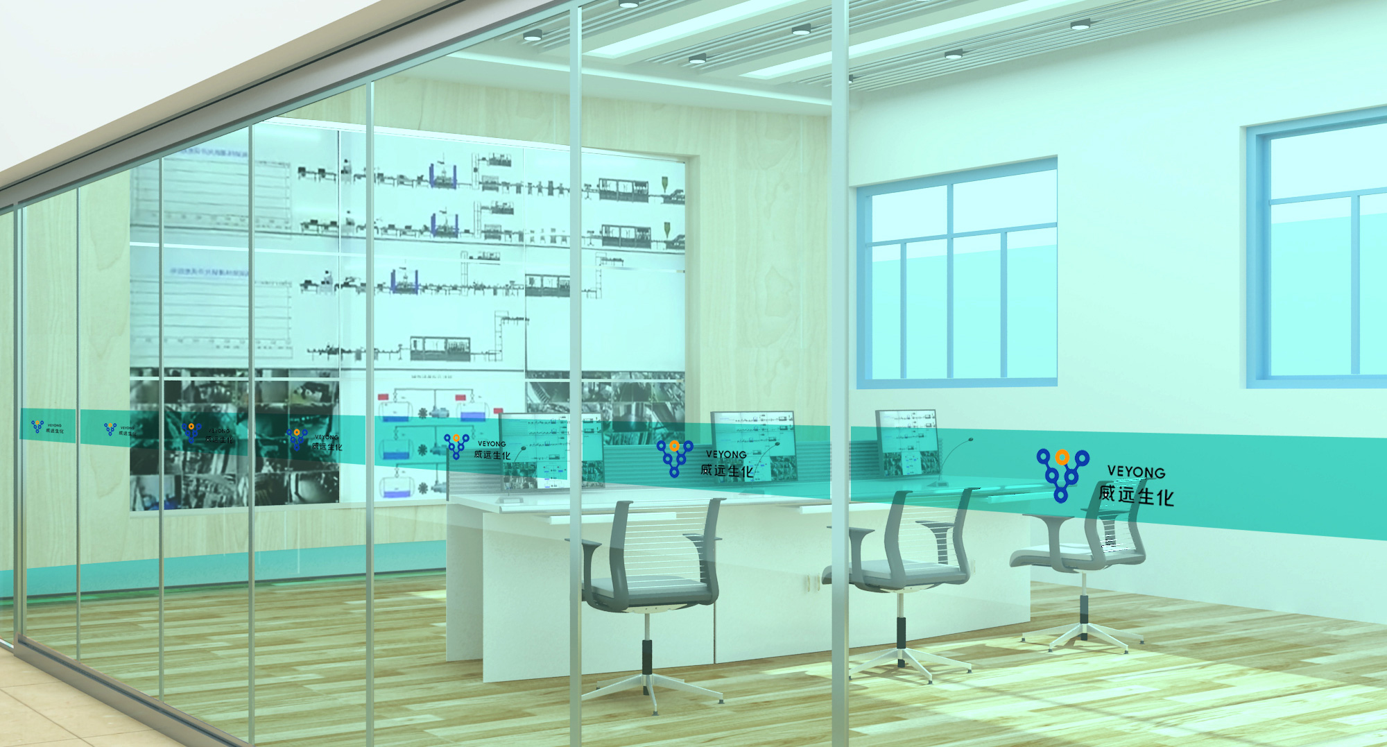 河北類農化威遠智能粉劑生產線